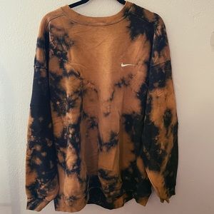 Bleach Dyed Nike Crewneck